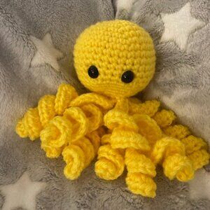 Handmade Crochet Jellyfish Toy